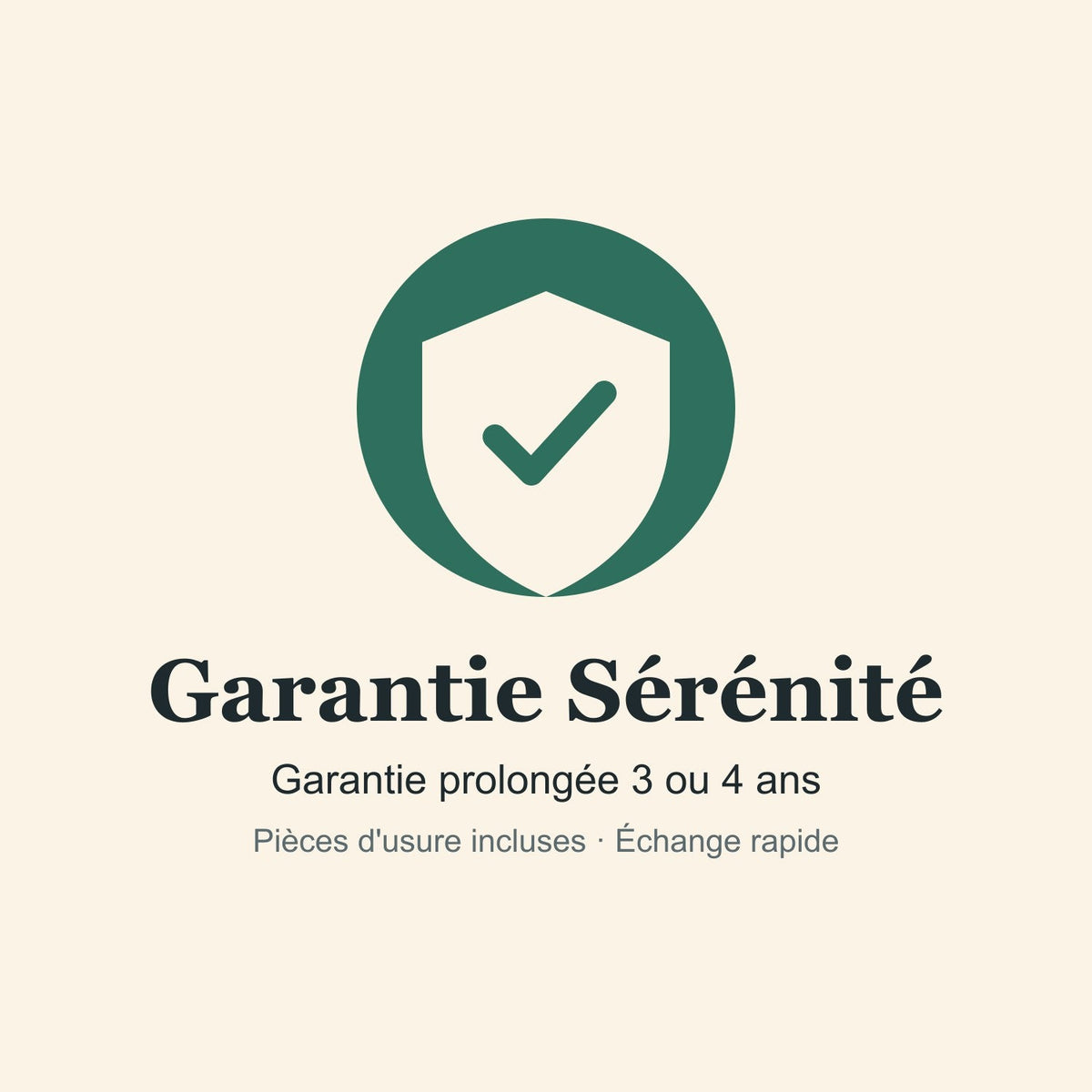 Garantie Sérénité, extension de garantie